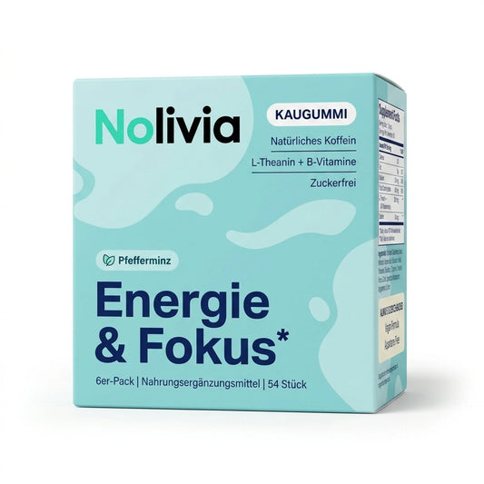 Nolivia Gum - Extra starke Energie & Konzentration